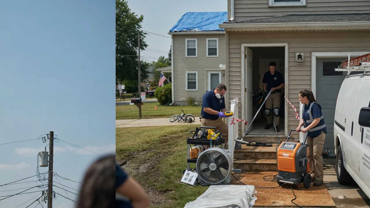Water Damage Repair in Gibsonia, PA near me